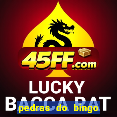 pedras do bingo para imprimir